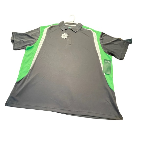 Hogan Other - Ben Hogan Men’s gray & lime green Performance Polo Size 3X NWT